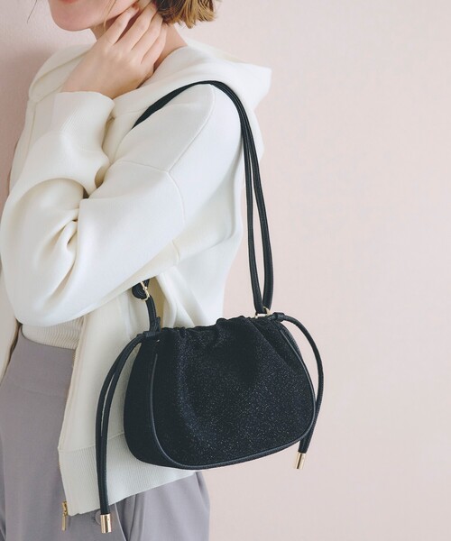 grove（グローブ） ショルダーバッグ バッグ 「雑誌掲載」ラウンド巾着