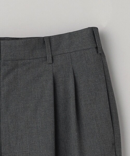 BEAUTY&YOUTH TR TRO バギー トラウザー DkGRAY XL ギャザーバギー