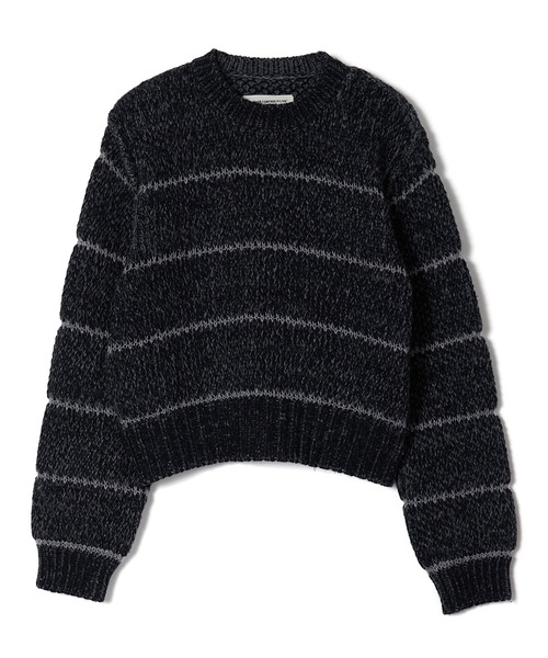 ニット セーター Voltage Control Filter(ヴォルテージ コントロール フィルター) Wool Border Knit Pullo