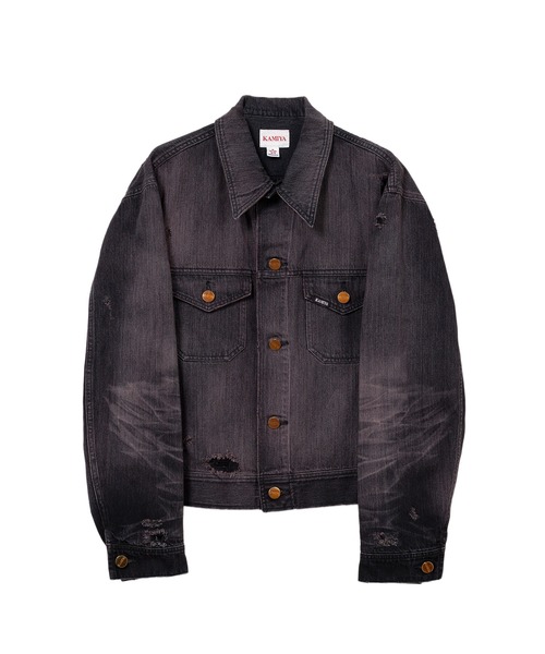 KAMIYA デニムジャケット gジャン Coloring Denim Jacket メンズ