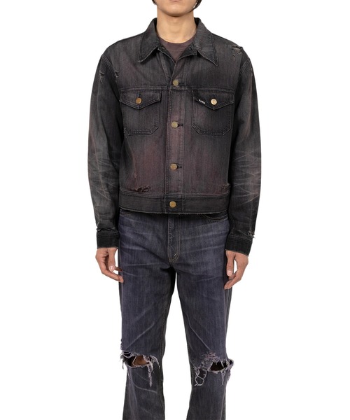 デニムジャケット gジャン Coloring Denim Jacket メンズの画像