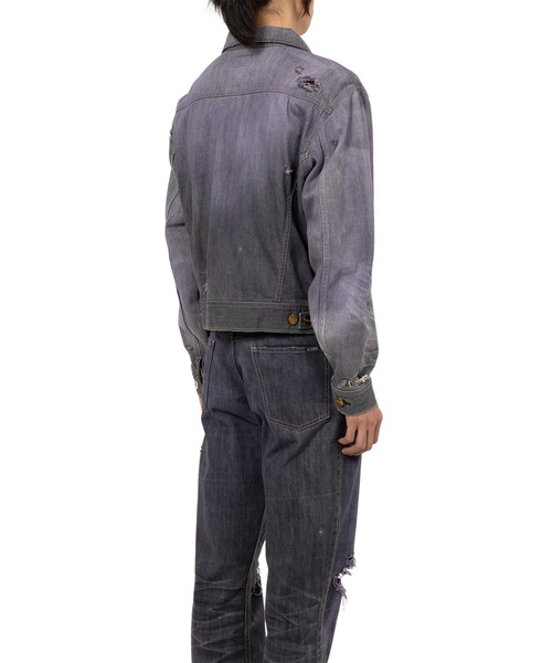 デニムジャケット gジャン Coloring Denim Jacket メンズの画像