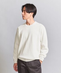セーター ニット ガスコットン ダイアゴナル クルーネック ニット メンズ｜ZOZOTOWN Yahoo!店