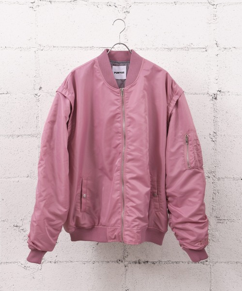 「PUNYUS」 ブルゾン 4 ピンク レディース_画像8