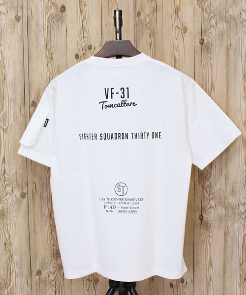 AVIREX tシャツ MIL. POCKET T-SHIRT メンズ レディース
