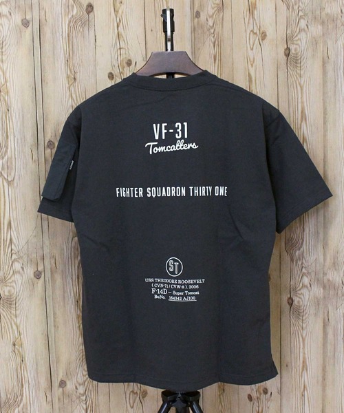【AVIREX】MIL. POCKET T-SHIRT 半袖Tシャツ 4色展開 要在庫確認 MIL. POCKET T-SHIRT / ミリタリーポケット 半袖Tシャツ