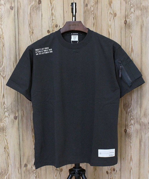 【AVIREX】MIL. POCKET T-SHIRT 半袖Tシャツ 5色展開 要在庫確認 MIL. POCKET T-SHIRT / ミリタリーポケット 半袖Tシャツ