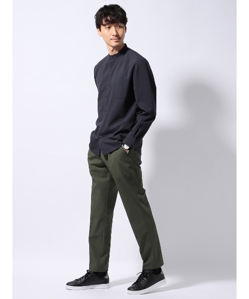スラックス テーパードパンツ スラックス PERFORMANCE PANTS タックテーパードパンツ