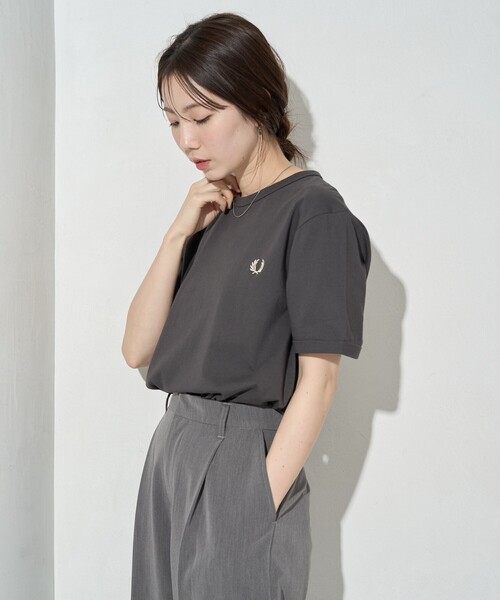 FREAK'S STOREフレッドペリーリンガーTシャツ 限定展開 FRED PERRY/フレッドペリー RINGER T-SHIRT/リンガー T