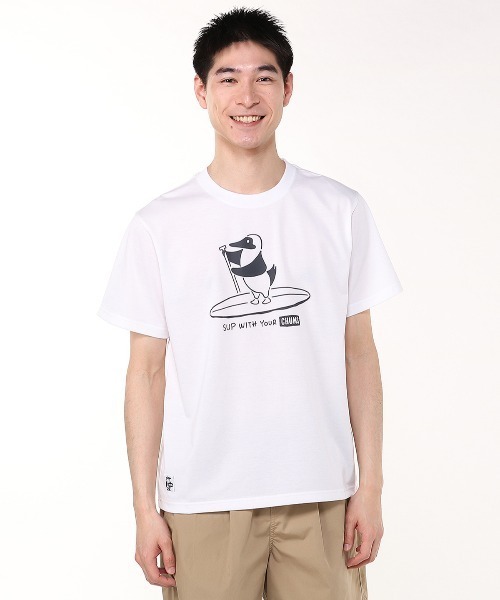 CHUMS tシャツ CHUMS/チャムス サップ/ドライTシャツ/UVケア