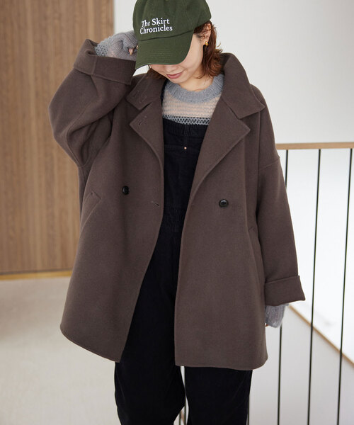 SLOBE IENA（スローブイエナ） コート FREE ブラウン レディース