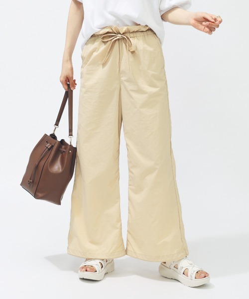 PUMA パンツ プーマ SUMMER ウーブン ワイドパンツ レディース