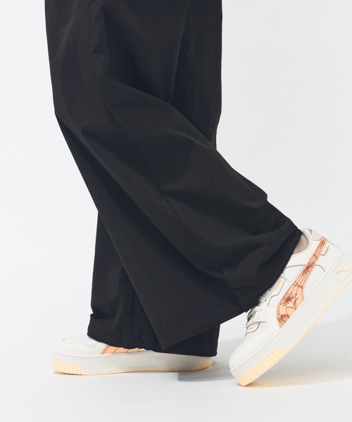 PUMA パンツ プーマ SUMMER ウーブン ワイドパンツ レディース