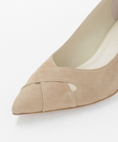 ◆ パンプス フロントクロス パンプス50↓↑ ◆未使用◆オデットエオデール ODETTE E ODILE パンプス フロントクロス パンプス50