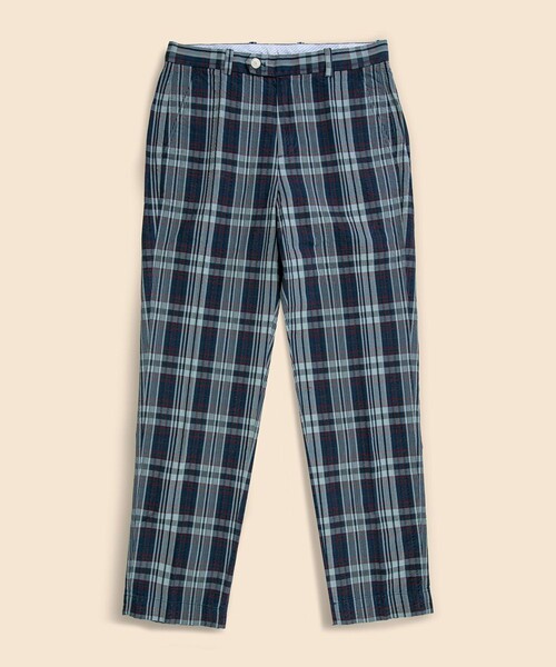 パンツ コットン　マドラス　プレーンフロントパンツ　Regular メンズ