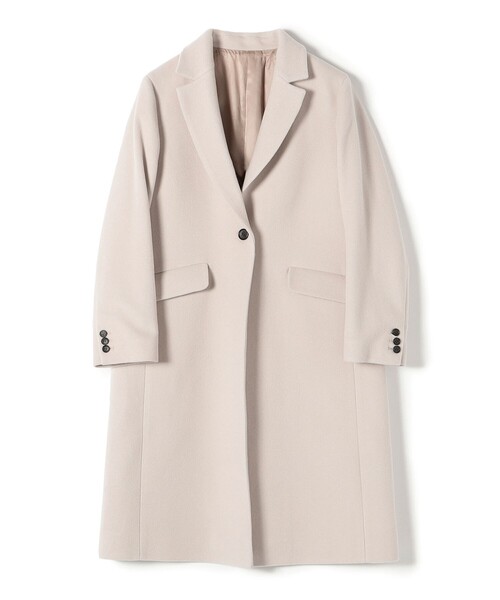 SHIPS　チェスターコート　サイズ38　シップス SHIPS（シップス） チェスターコート 38 ブラック レディース