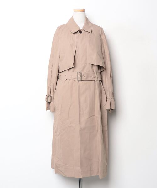 BEAUTY&YOUTH ビューティー&ユース ステンカラーコート S ベージュ BEAUTY＆YOUTH UNITED ARROWS 「BEAUTY&YOUTH ARROWS」 ステン