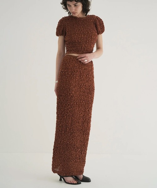 CLANE（クラネ） スカート SHIRRING STRAIGHT SKIRT : ZOZOTOWN Yahoo