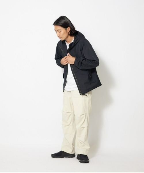 「Snow Peak」 マウンテンパーカー LARGE ブラック メンズ