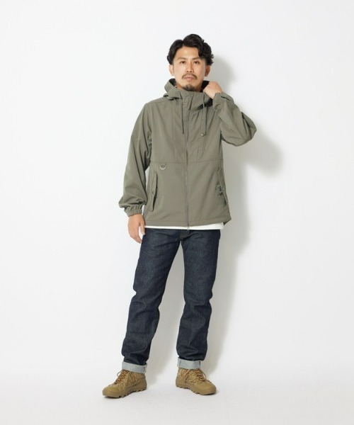 「Snow Peak」 マウンテンパーカー LARGE ブラック メンズ