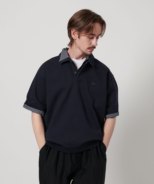 ★価格変更　LACOSTE 黒 ポロシャツ 3枚セット セール】ラコステ LACOSTE ゴールドステッチポロシャツ
