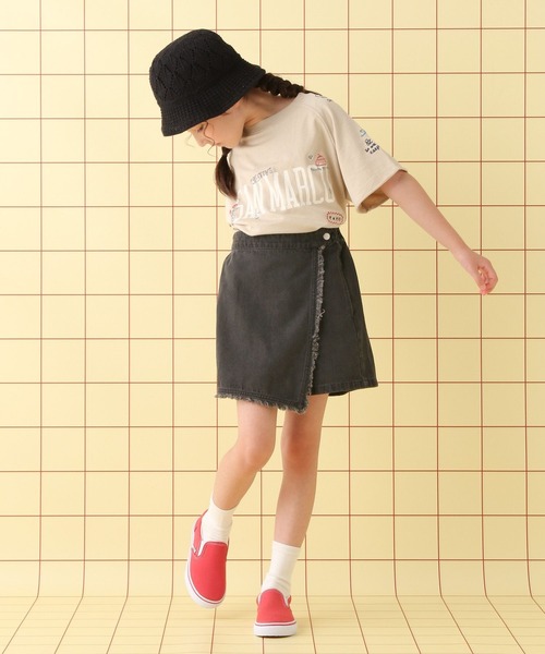 Reicy kids 子供服♡ ANY（エニィ） スカート 「チェリーベリーシリーズ」フルーツ 刺繍