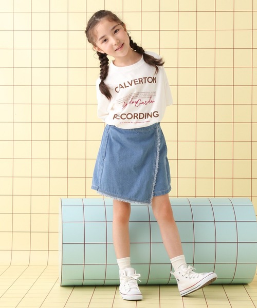 LEPSIM（レプシィム） パンツ 「KIDS」デニムミニスコート 493007