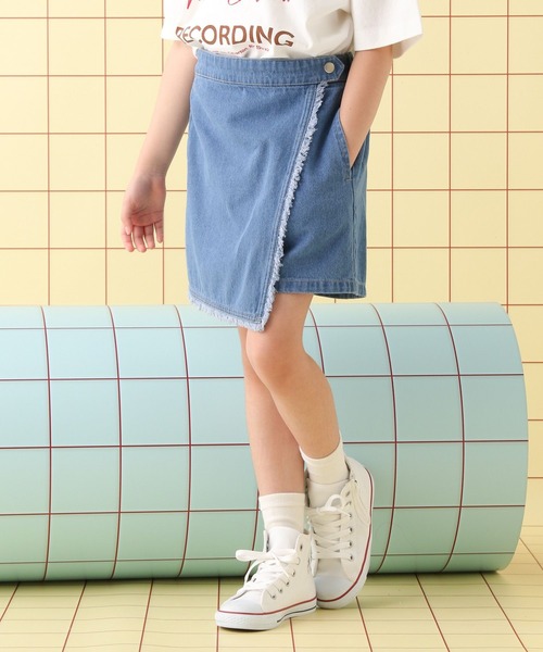 LEPSIM（レプシィム） パンツ 「KIDS」デニムミニスコート 493007