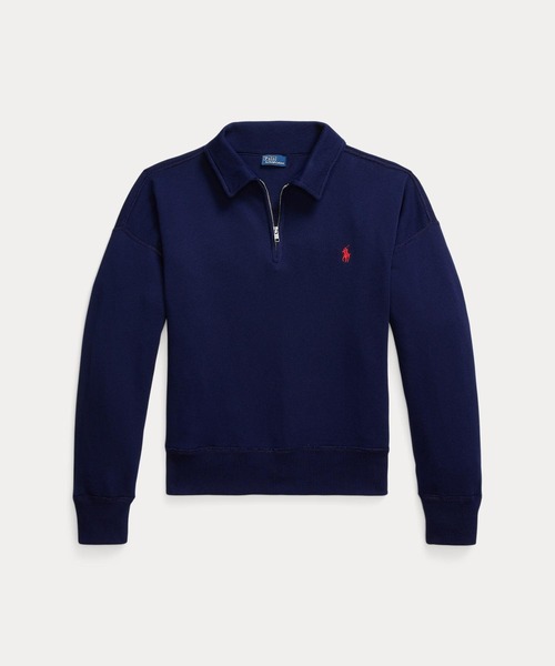 POLO RALPH LAUREN ライトウェイト フリース クォータージップ