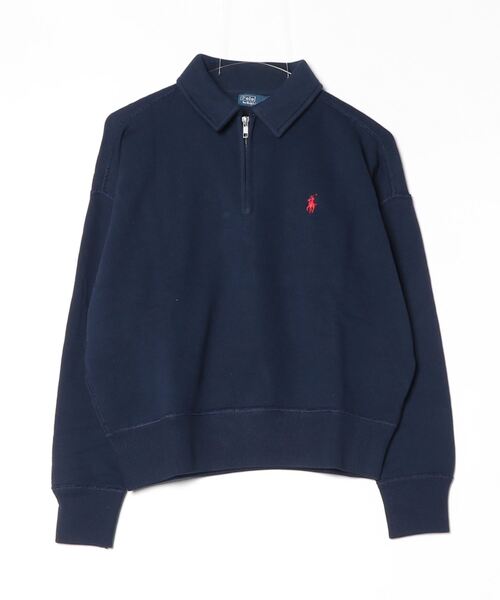 POLO RALPH LAUREN ライトウェイト フリース クォータージップ