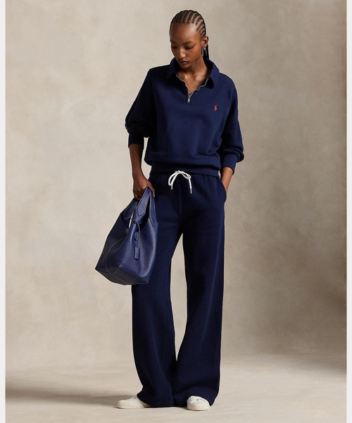 POLO RALPH LAUREN ライトウェイト フリース クォータージップ