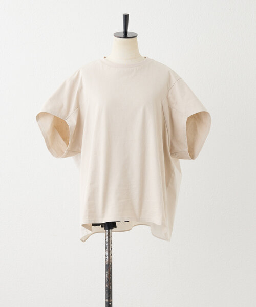 tシャツ 立体スリーブTシャツ「SUM1 STYLE(スミスタイル)」 レディース ear PAPILLONNER tシャツ 立体スリーブTシャツ「SUM1 STYLE(スミ