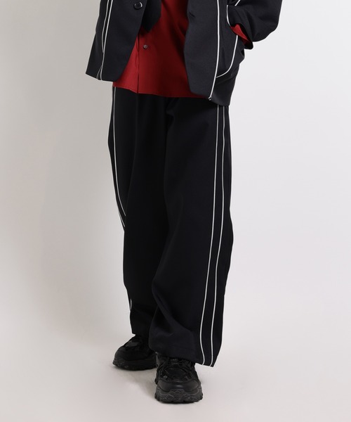 MILKBOY（ミルクボーイ） ワイドパンツ スラックス パンツ PIPED