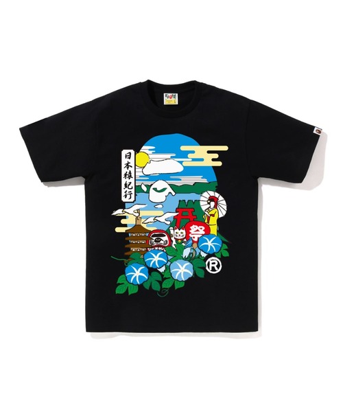 A BATHING APE（アベイシングエイプ） tシャツ JAPAN CULTURE APE HEAD