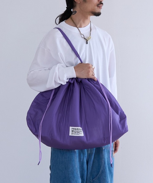 1/2 HALF トートバッグ 1/2HALF NYLON PUFF BIG TOTE メンズ