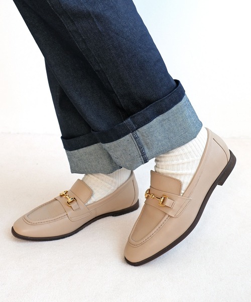 MODE KAORI（モードカオリ） ローファー ラウンドビットローファー