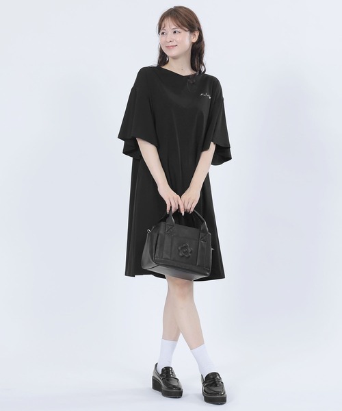 送料込【マリークワント】スクエア デイジー 2WAY ミニトート MARY QUANT トートバッグ マリークワント mary quant スクエア