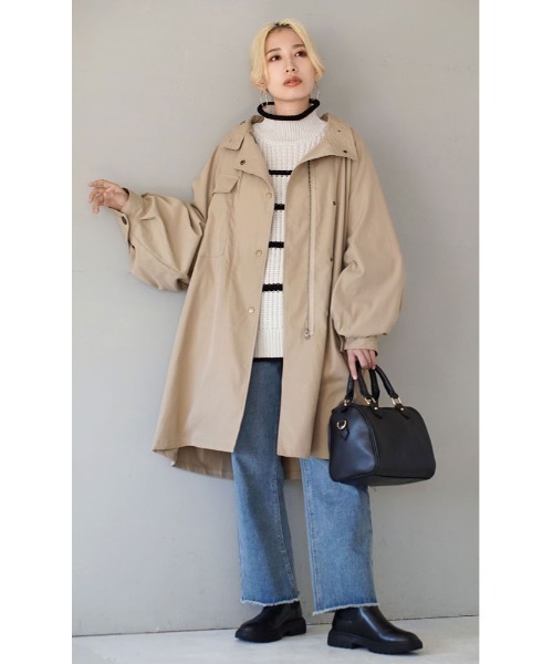 「e-zakkamania stores」 コート M ベージュ レディース_画像7