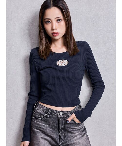 GYDA（ジェイダ） ニット セーター 「新色追加」GD bijou MOLD ニット