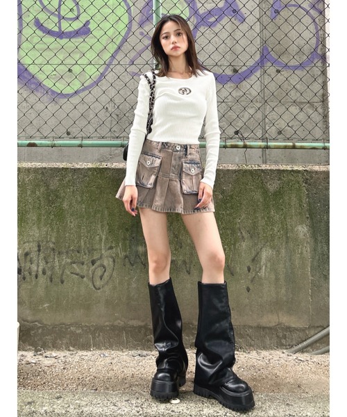 GYDA(ジェイダ) ニット セーター 「新色追加」GD bijou MOLD ニット GYDA(ジェイダ) ニット セーター 「新色追加」GD bijou MOLD ニット
