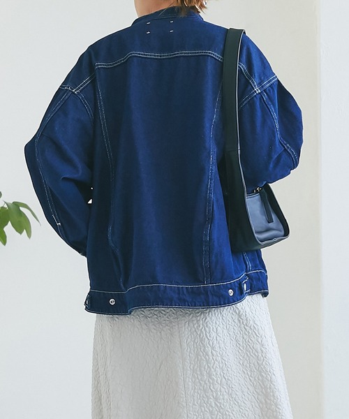 un dix cors デニムジャケット ネイビー FREEサイズ