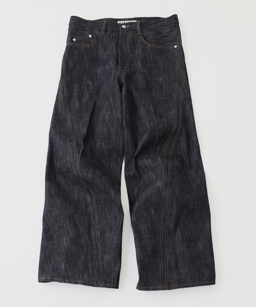 パンツ NVRFRGT NVRFRGT(ネバーフォーゲット）3D TWISTED LOUNGE WIDE PANTS | B
