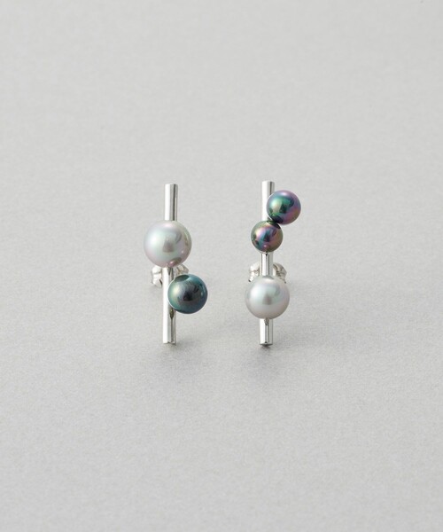 Jouete（ジュエッテ） ピアス ピアス カラーパール アシンメトリー