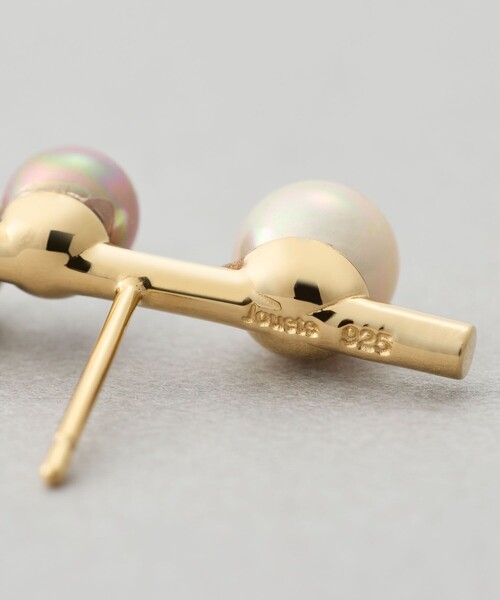 Jouete（ジュエッテ） ピアス ピアス カラーパール アシンメトリー
