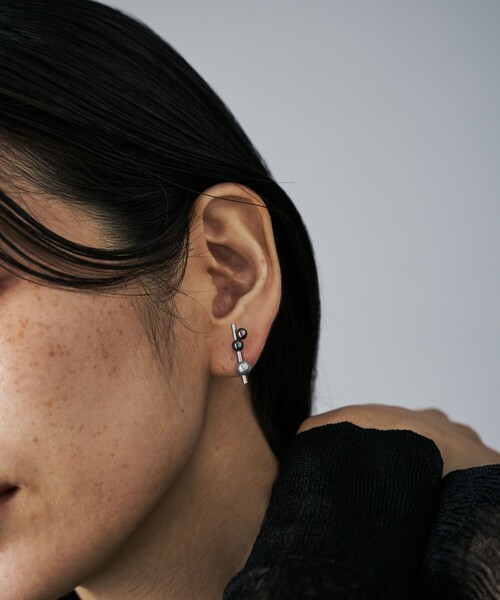 Jouete（ジュエッテ） ピアス ピアス カラーパール アシンメトリー