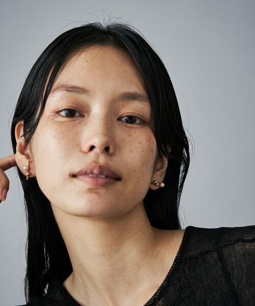 Jouete（ジュエッテ） ピアス ピアス カラーパール アシンメトリー