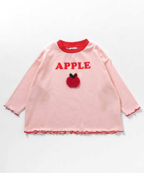 BREEZE（ブリーズ） tシャツ 「ジュニア対応」フルーツぷっくりロンT