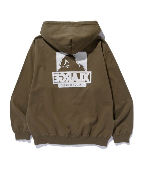 ぽちページ/サ❌ XLARGE パーカー BACKSIDE OG W-ZIP HOODED SWEAT SHIRT メンズ