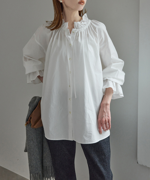 SLOBE IENA（スローブイエナ） ブラウス シャツ 「追加」タイプ