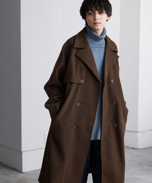 MONO-MART（モノマート） トレンチコート M ネイビー メンズ